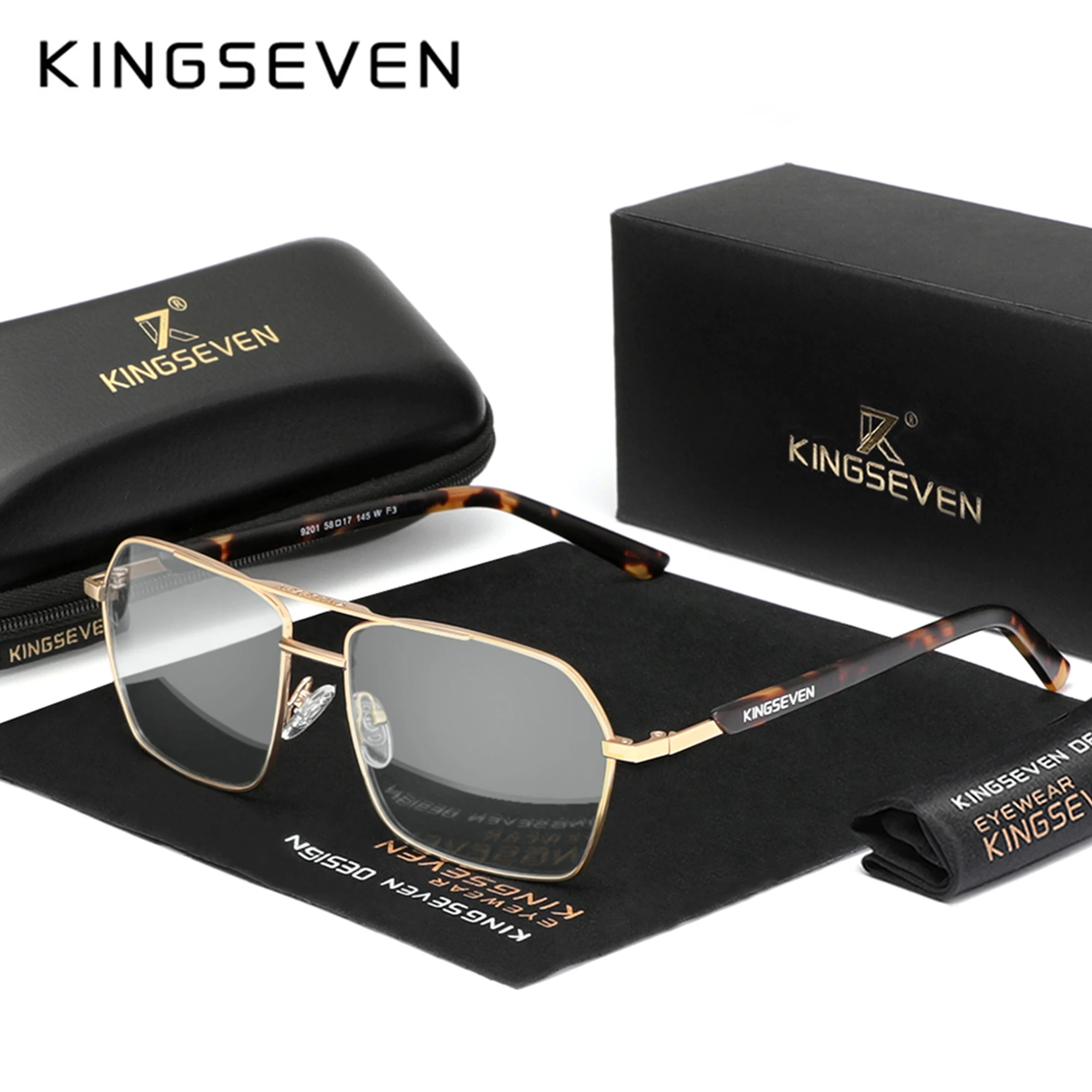 Gaming Accessories Men - KINGSEVEN Classic Anti-Blue-Light Glasses For Men