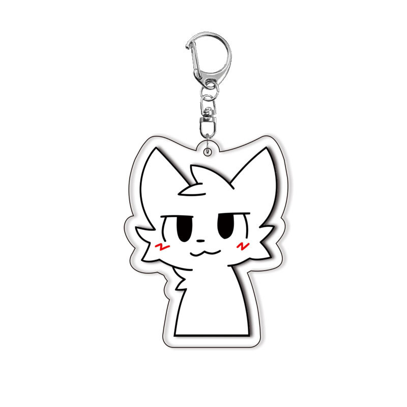 Cute Black White Cat Boys Kiss - Gaming Accessories Stand ulasan dan harga