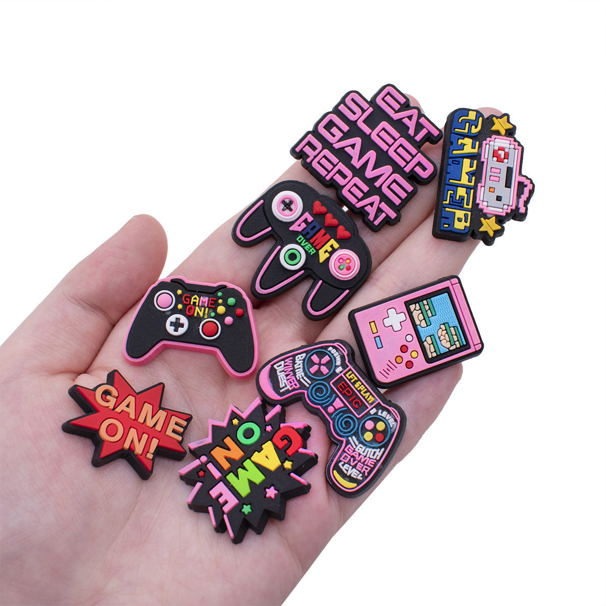 Game Shoe Charms for Crocs Acc - Gaming Accessories Men ulasan dan harga