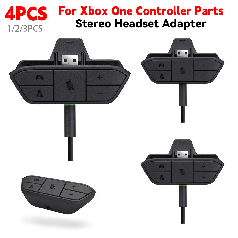 Stereo Headset Adapter for Xbo - Gaming Controllers Xbox Accessories ulasan dan harga