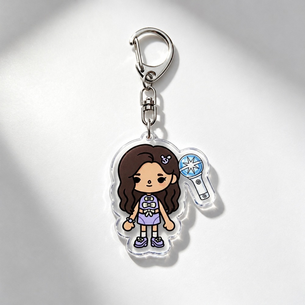 K-pop Katseye Keychain Accesso - Gaming Accessories Stand ulasan dan harga