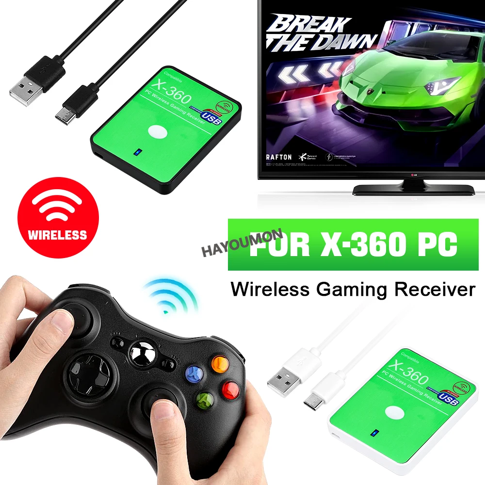 New Wireless Gaming Receiver f - Gaming Controllers Xbox Accessories ulasan dan harga