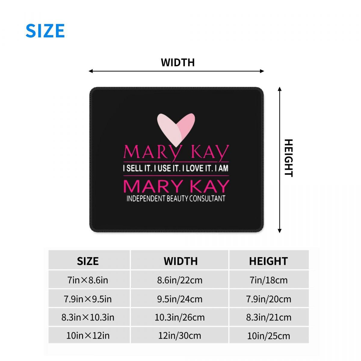 Multi-size Mouse Pad Top Mary  - Gaming Accessories To Sell ulasan dan harga