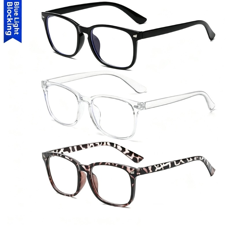 1/2/3Pcs Square Anti Blue Ligh - Gaming Accessories Men ulasan dan harga