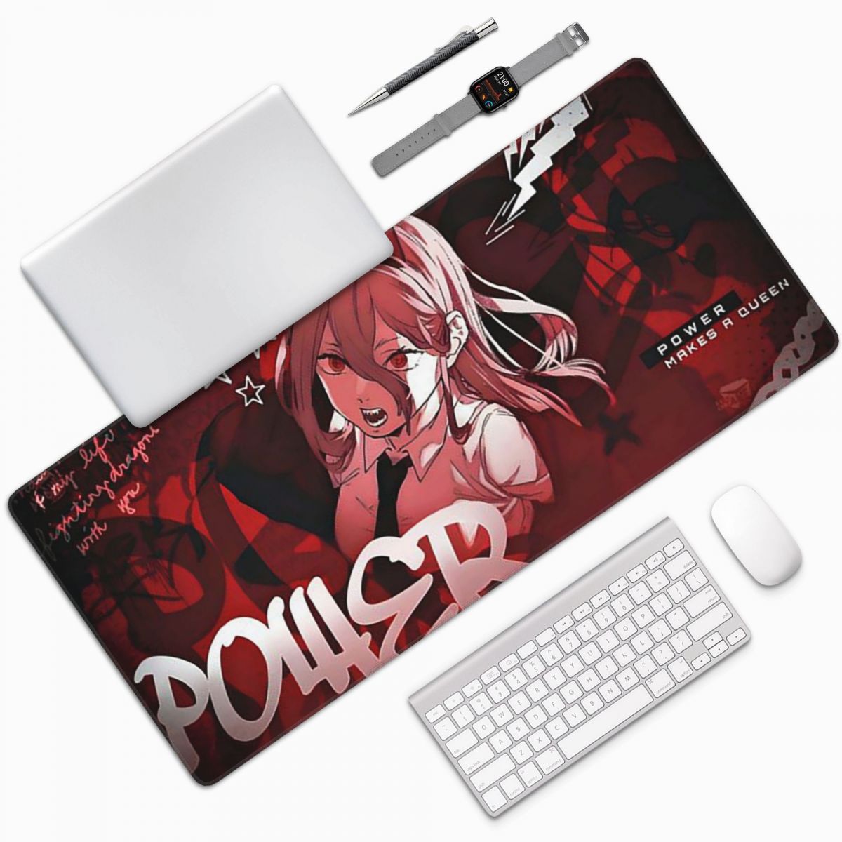 Anime Chainsaw Man Large Mouse - Gaming Accessories Men ulasan dan harga