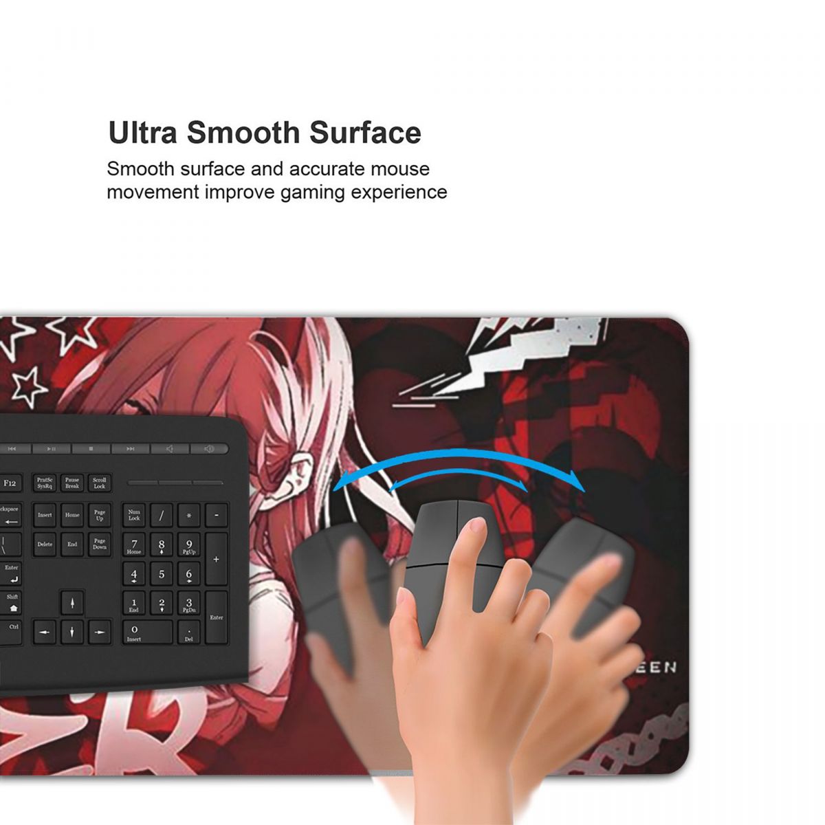 Anime Chainsaw Man Large Mouse - Gaming Accessories Men ulasan dan harga