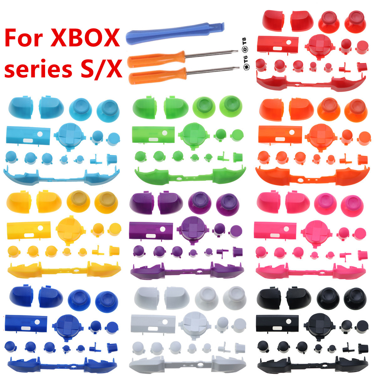 Custom Keys Full Set Buttons R - Gaming Controllers Xbox Accessories ulasan dan harga